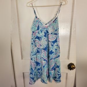 flowy floral dress